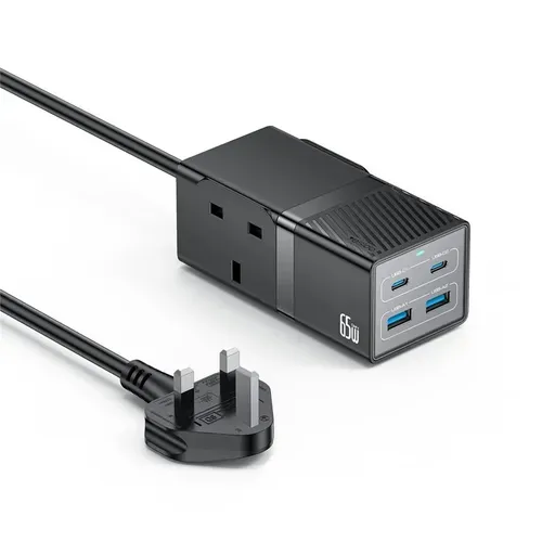 Yesido MC38 Power Strip 65W 1.5M (UK)
