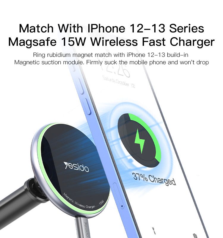 Yesido C132 Magnetic Wireless Car Holder