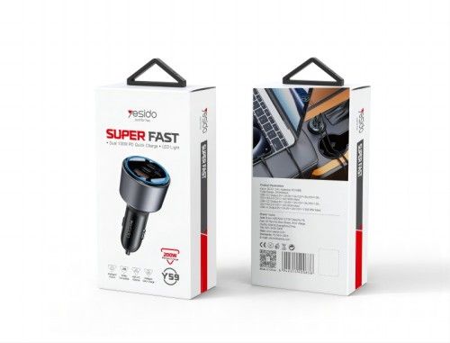 Yesido Y59 Dual 100W PD Car Charger
