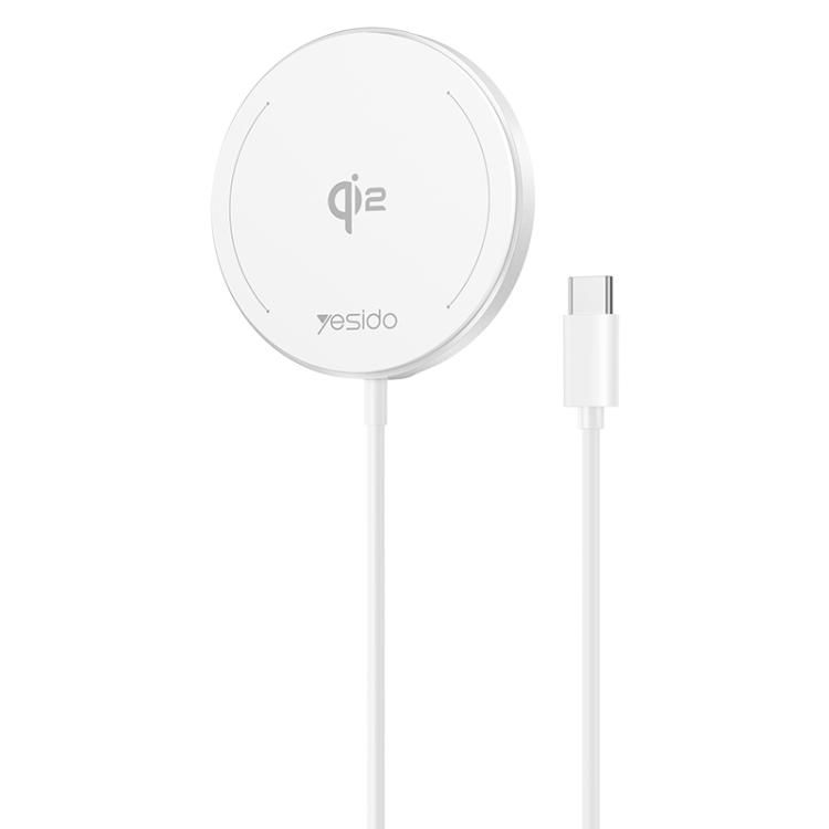 Yesido DS24 Qi2 Wireless Charger, 1M White