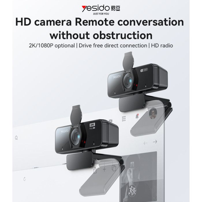 Yesido KM13 USB Webcam 1080P