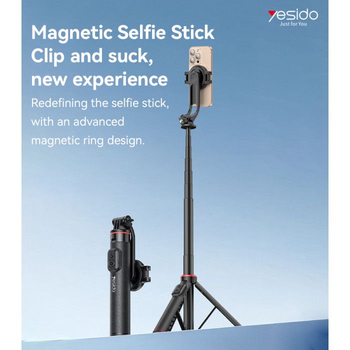 Yesido SF24 Selfie Stick, Black