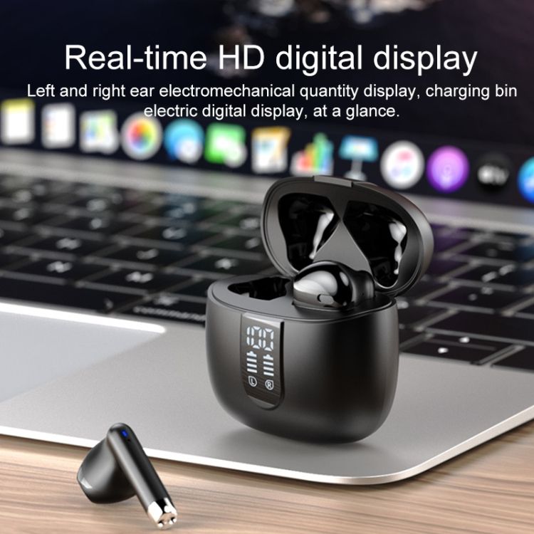 Yesido TWS22 True Wireless Earbuds, Black