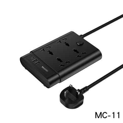 Yesido MC11 Power Socket, Black