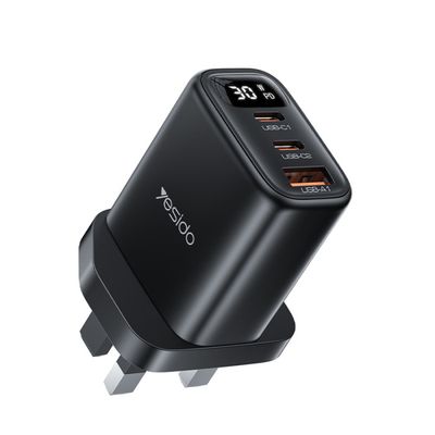 Yesido YC88 Quick Charger 30W, Black