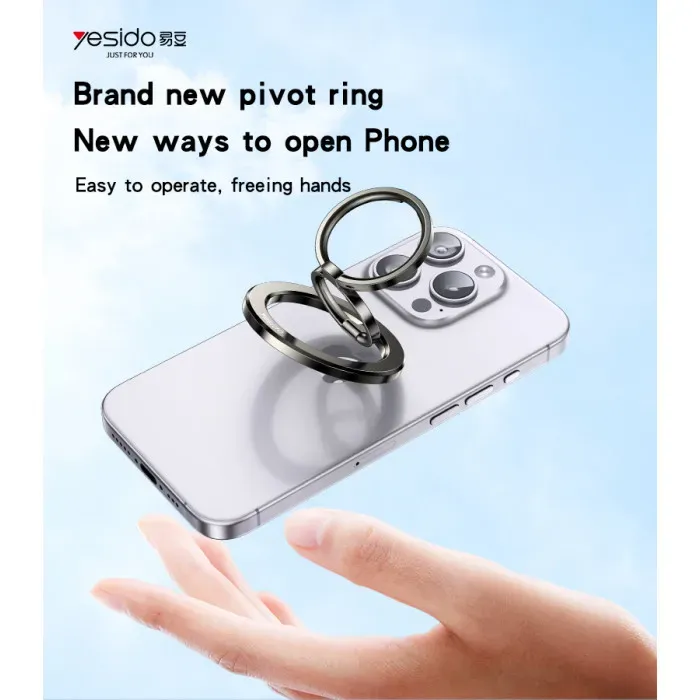 Yesido C206 Ring Magnetic Dual Axis Phone Holder