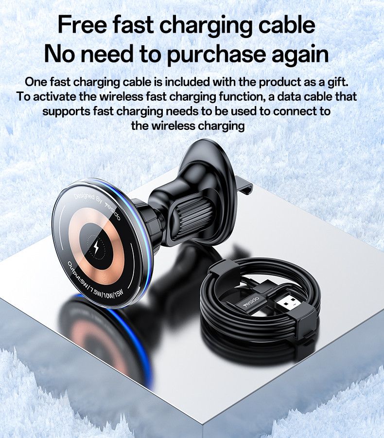 Yesido C308 Magnet Wireless Charger with LED Light