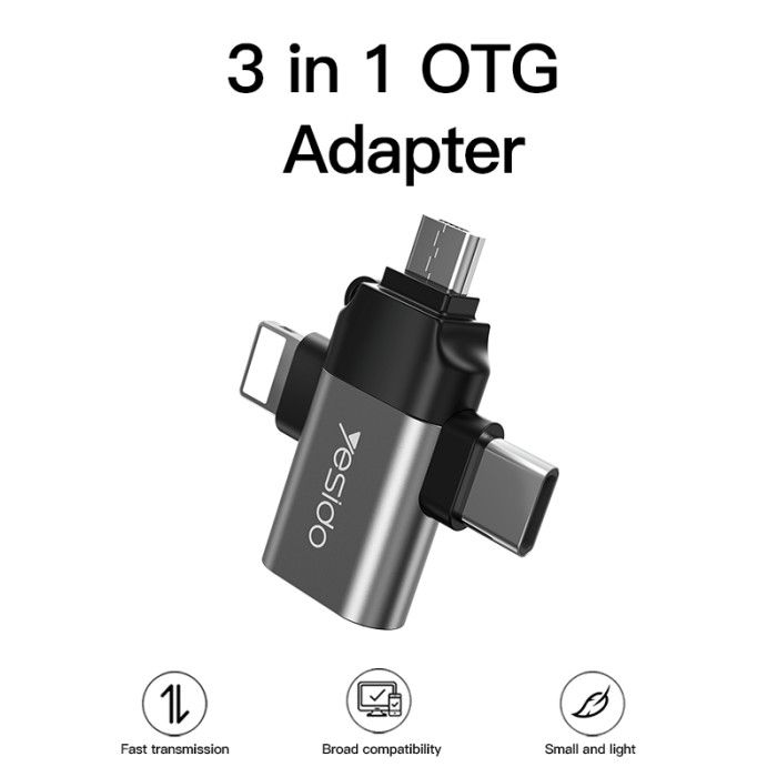 Yesido GS15 3in1 OTG USB 2.0