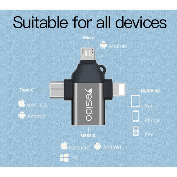 Yesido GS15 3in1 OTG USB 2.0
