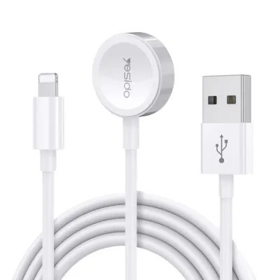 Yesido CA70 2in1 Charging Cable, 1.2M White Yesido CA70 2in1 Charging Cable, 1.2M White