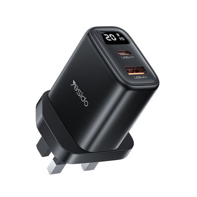 Yesido YC87 Quick Charger 20W, Black