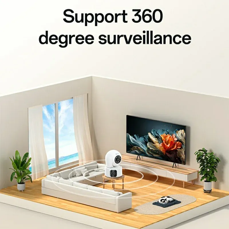 Yesido KM16 Dual Camera UK Plug, White (U.P. $159)