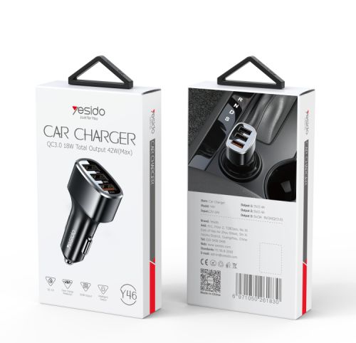 Yesido Y47 PD Output 25W Total 49W Car Charger