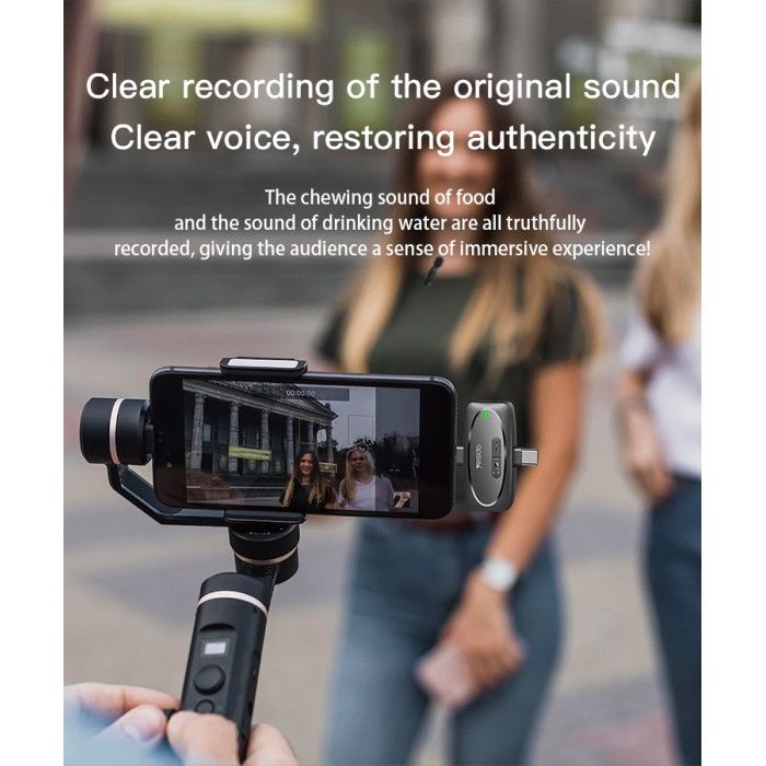 Yesido KR12 Lavalier Mic Universal for Lightning Equipment