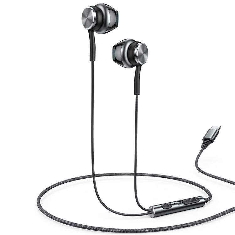 Yesido YH41 Hevy Bass Type-C Headphones, 1.2M Black