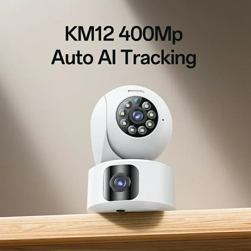 Yesido KM16 Dual Camera UK Plug, White (U.P. $159)