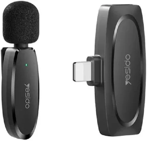 Yesido KR12 Lavalier Mic Universal for Lightning Equipment