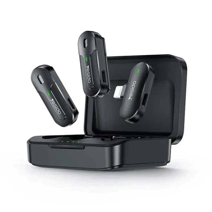 Yesido KR16 Lavalier Mic X2 Universal for iP16-14 Lightning Equipment