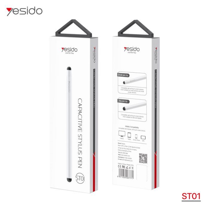 Yesido ST01 Capacitive Stylus Pen, White