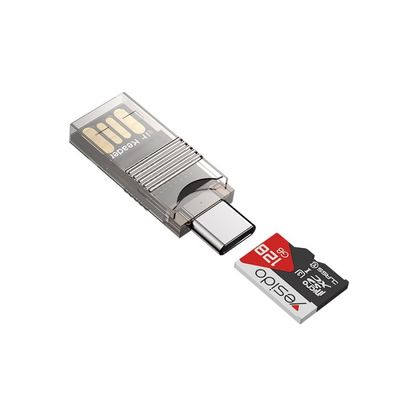 Yesido GS21 2in1 Card Reader USB 2.0