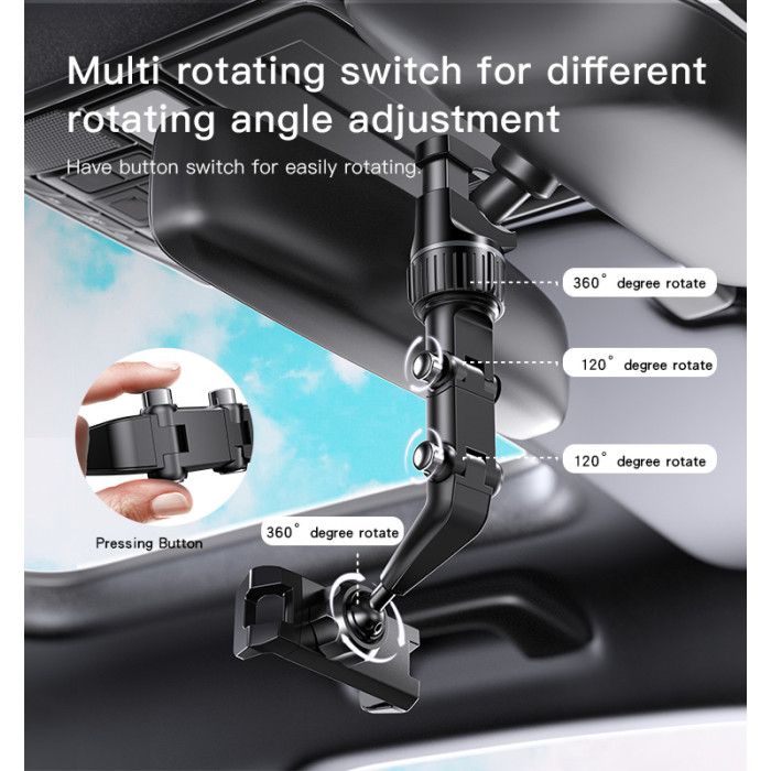 Yesido C192 Rearview Mirror Phone Holder