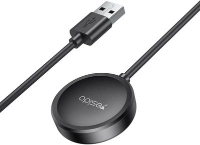 Yesido CA161 USB-A Samsung Watch Charging Cable, 1M Black