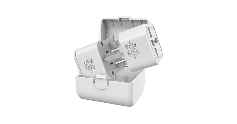 Yesido MC25 Travel Adapter Plugkit, White