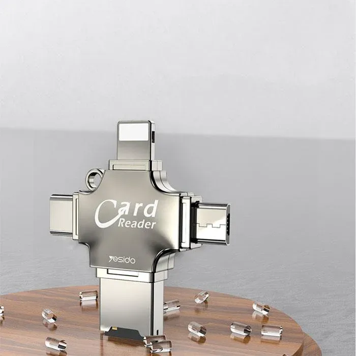 Yesido GS13 Card Reader, Silver