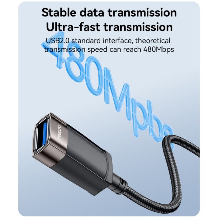 Yesido GS26 USB2.0 Extension Cable