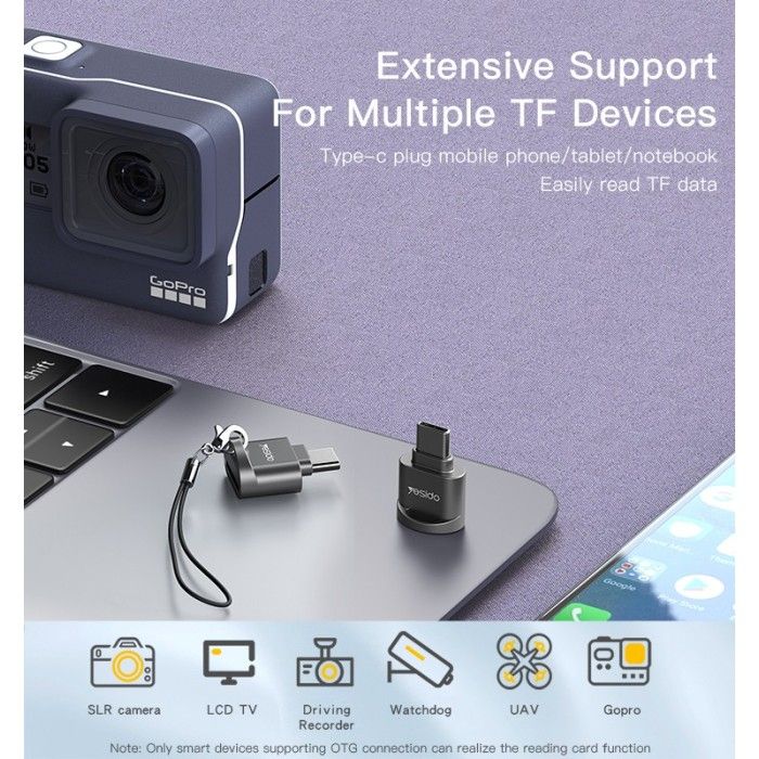 Yesido GS19 Type-C Card Reader