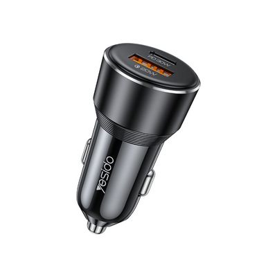 Yesido Y64 USB-C 30W+USB-A 20W Car Charger Yesido Y64 USB-C 30W+USB-A 20W Car Charger