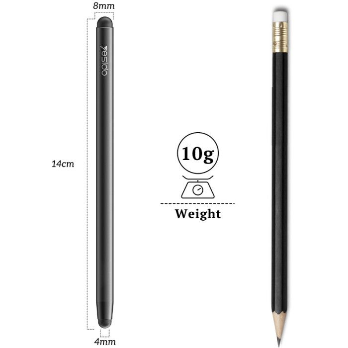 Yesido ST01 Capacitive Stylus Pen, Black