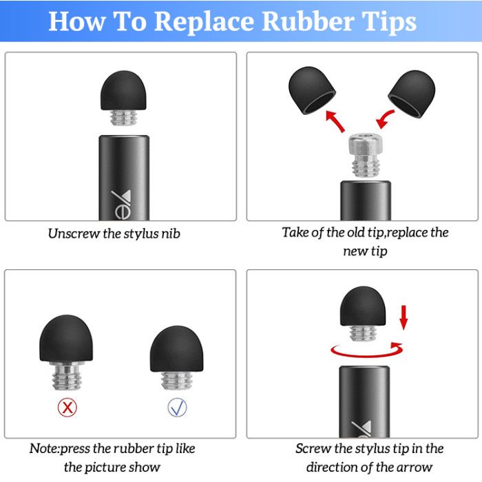 Yesido ST01 Capacitive Stylus Pen, Black