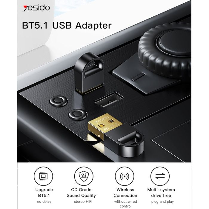 Yesido YAU34 USB Transmitter BT 5.1