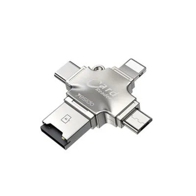 Yesido GS13 Card Reader, Silver
