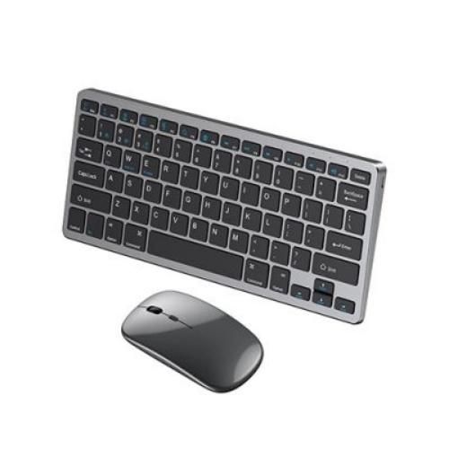 Coteci OF45 Keyboard &amp; Mouse Dual Mode Kit, Silver