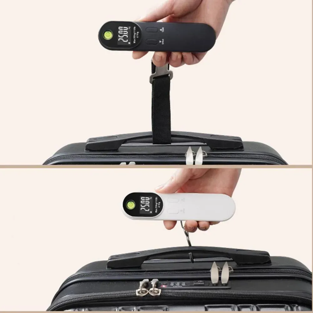 Coteci Portable Digital Luggage Scale, Black