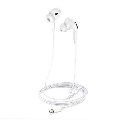 Coteci CS8803 In-ear Type-C Universal Headphones, White