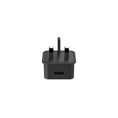 Mophie USB-A 18W Wall Adapter (UK), Black Mophie USB-A 18W Wall Adapter (UK), Black