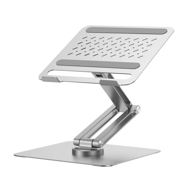 WiWU S801 Rotative Foldable Laptop Stand, Silver