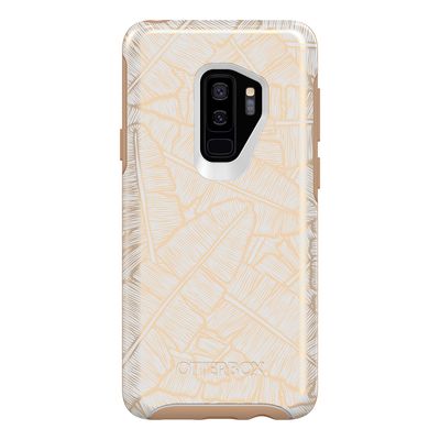 OtterBox Samsung Galaxy S9 Plus Symmetry IML, Throwing Shade (Whte/Tan/Shade) OtterBox Samsung Galaxy S9 Plus Symmetry IML, Throwing Shade (Whte/Tan/Shade)