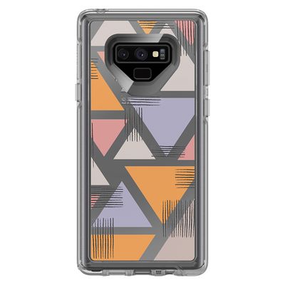 OtterBox Samsung Galaxy Note 9 Symmetry Clear Series, Graphic Love Triangle OtterBox Samsung Galaxy Note 9 Symmetry Clear Series, Graphic Love Triangle