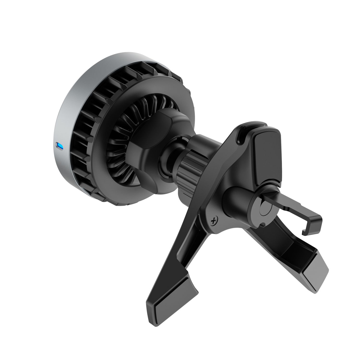 WiWU CH319 qi2 Wireless Car Charger, Black