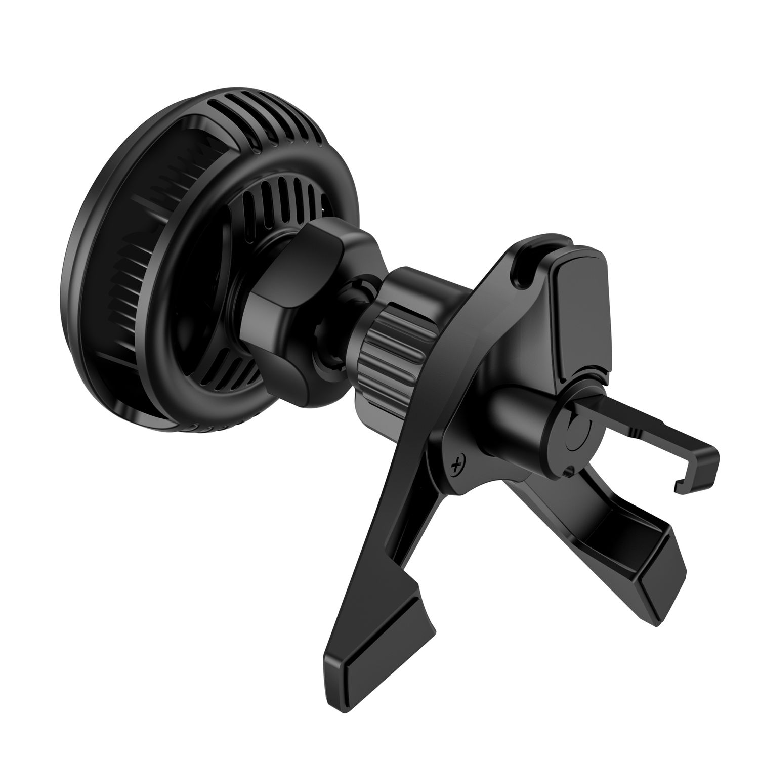 WiWU CH317 Semiconductor Wireless Car Charger, Black