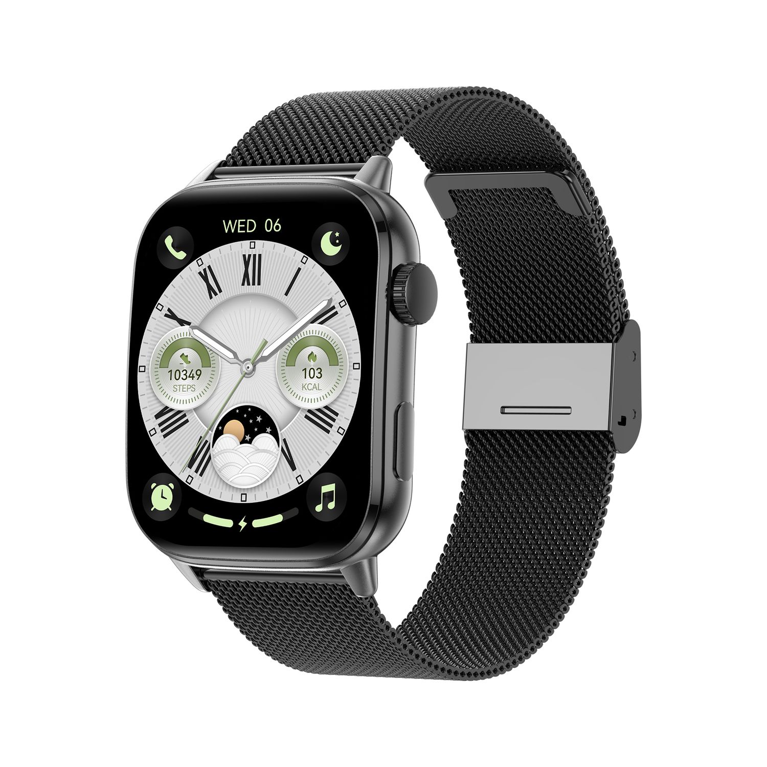 WiWU SW08 Smart Watch, Black