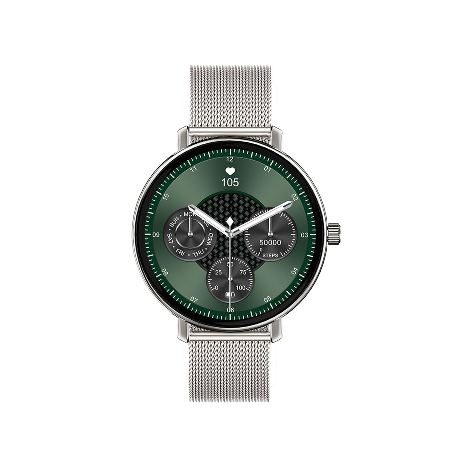 WiWU SW07 Smart Watch, Silver