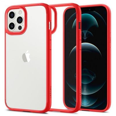 Spigen iPhone 12 / iPhone 12 Pro Ultra Hybrid, Red