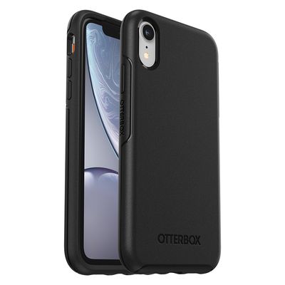 OtterBox iPhone XR Symmetry Series, Black OtterBox iPhone XR Symmetry Series, Black