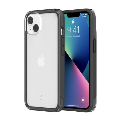 Incipio iPhone 13 Slim, Black/Clear