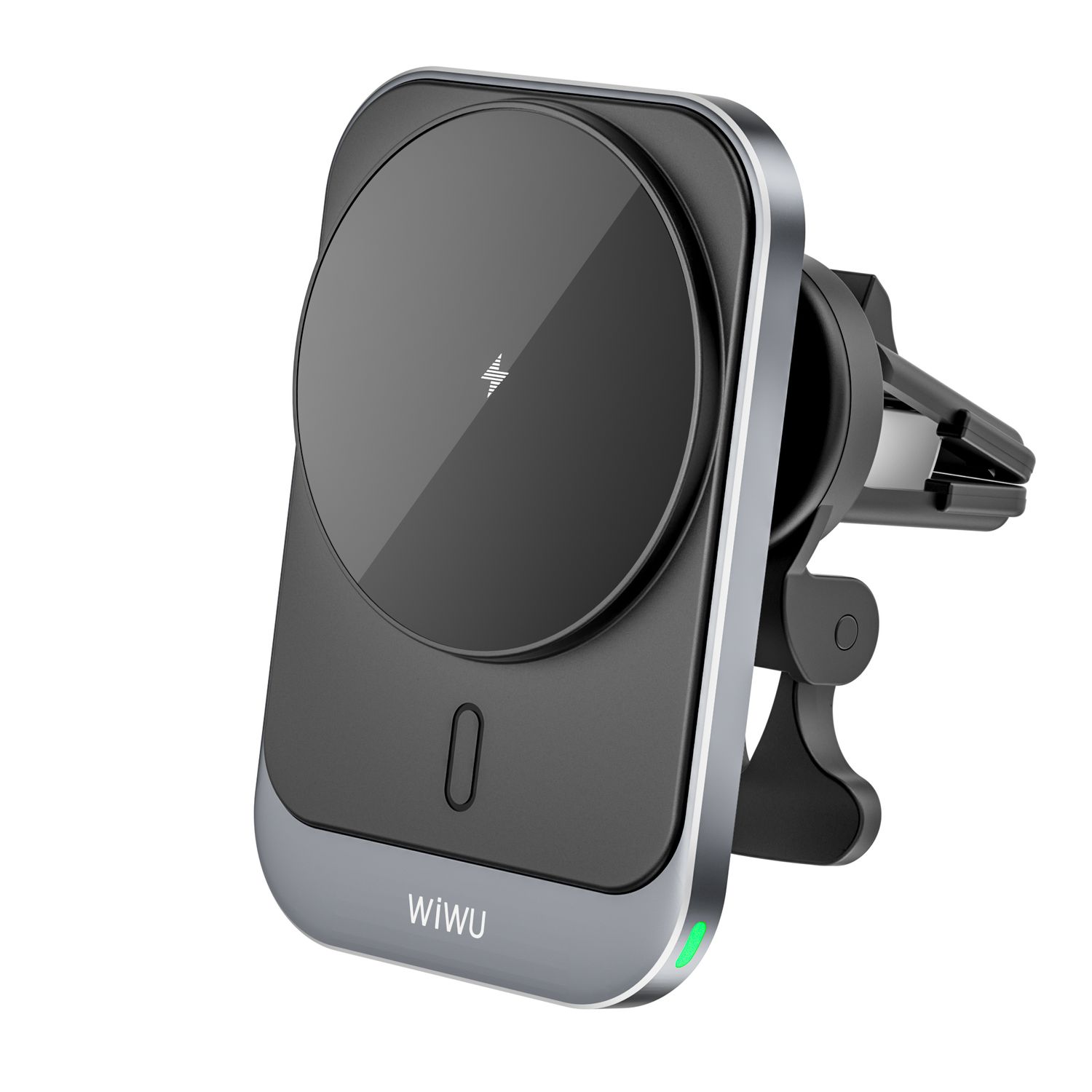WiWU CH314 Freelander Magnetic Wireless Car Charger, Black